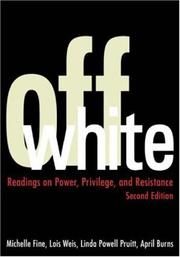 Cover of: Off white by Michelle Fine