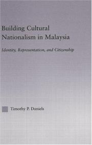 Cover of: Building Cultural Nationalism in Malaysia by Timothy Daniels