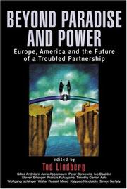 Cover of: Beyond Paradise and Power by Tod Lindberg