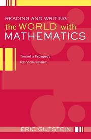 Reading And Writing The World With Mathematics by Eric Gutstein