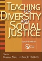 Cover of: Teaching for Diversity and Social Justice, Second Edition by Maurianne Adams, Lee Anne Bell