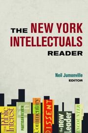 Cover of: The New York Intellectuals Reader