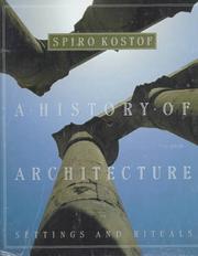 Cover of: A history of architecture