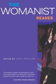 The Womanist Reader by Layli Phillips