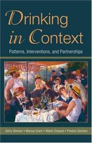 Cover of: Drinking in Context by Gerry V. Stimson