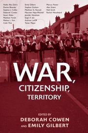 Cover of: War, Citizenship, Territory