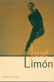 Cover of: Jose Limon by June Dunbar