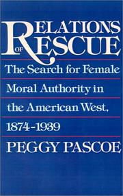 Cover of: Relations of Rescue by Peggy Pascoe