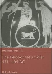 Cover of: The Peloponnesian War, 431-404 B.C. by Philip De Souza
