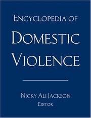 Cover of: Encyclopedia of Domestic Violence