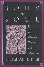 Cover of: Body and soul by Elizabeth Petroff