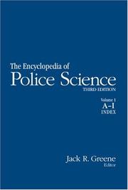 Cover of: The Encyclopedia of Police Science by Jack R. Greene