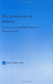The architecture of address by Jake Adam York