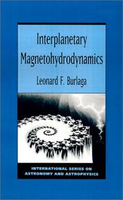 Cover of: Interplanetary magnetohydrodynamics