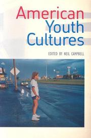 Cover of: American Youth Cultures