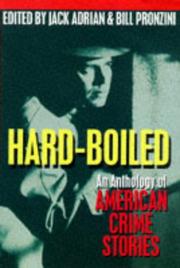 Cover of: Hard-boiled: an anthology of American crime stories