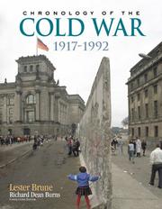 Cover of: Chronology of the Cold War by Lester H. Brune