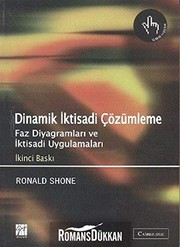 Cover of: Dinamik İktisadi Çözümleme by Ronald Shone