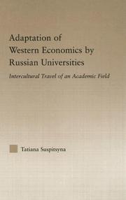 Cover of: Adaptation of Western Economics by Russian Universities: Intercultural Travel of an Academic Field (Studies in Higher Education)