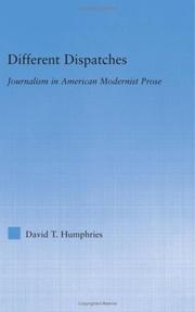 Cover of: Different Dispatches by David T. Humphries, David T. Humphries