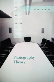 Photography Theory (Art Seminar) by James Elkins