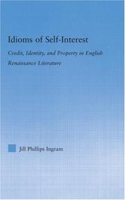 Idioms of Self-Interest by Jill Phillips Ingram