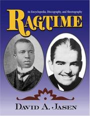 Cover of: Ragtime by David A. Jasen