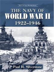 Cover of: The Navy of World War II, 1922-1946 (U.)