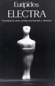 Cover of: Electra by Euripides