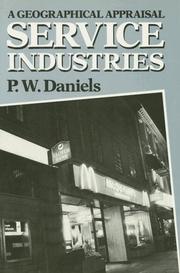 Service industries by P. W. Daniels