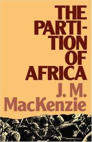 Cover of: The Partition of Africa: And European Imperialism 1880-1900 (University Paperbacks)
