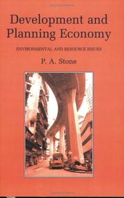 Cover of: Development and planning economy by P. A. Stone