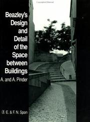Cover of: Beazley's design and detail of the space between buildings