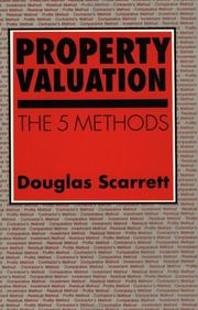 Cover of: Property valuation: the five methods