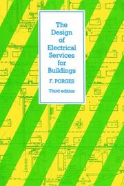 Cover of: The design of electrical services for buildings by F. Porges
