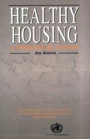 Cover of: Healthy Housing: A practical guide