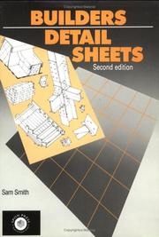 Builder's detail sheets by Smith, Sam