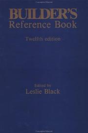 Cover of: Builder's reference book