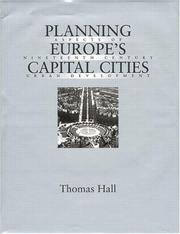 Cover of: Planning Europe's capital cities by Hall, Thomas
