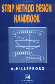Strip method design handbook by Arne Hillerborg