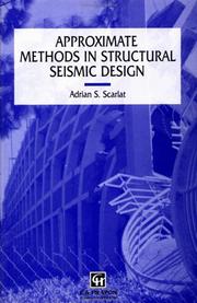 Cover of: Approximate Methods in Structural Seismic Design