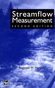 Cover of: Streamflow Measurement | R W Herschy