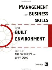 Cover of: Management and business skills in the built environment