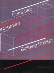 Cover of: Computer-integrated building design by Tim Cornick