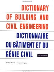 Dictionary of Building and Civil Engineering by Don Montague