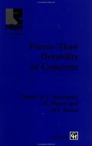 Freeze-thaw durability of concrete by International Workshop in the Resistance of Concrete to Scaling Due to Freezing in the Presence of De-icing Salts (Sainte-Foy, Québec)