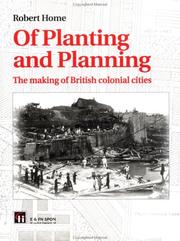 Cover of: Of Planting and Planning by Robert K. Home