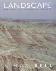 Cover of: Landscape: pattern, perception, and process