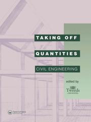 Cover of: Taking off quantities: civil engineering