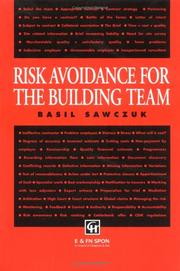 Cover of: Risk avoidance for the building team